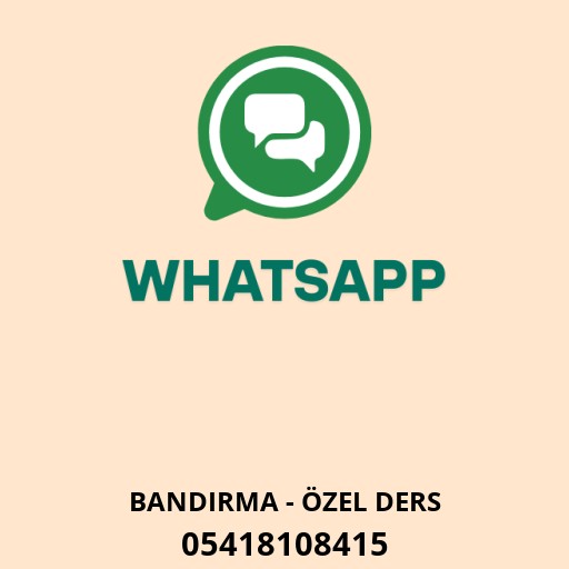 Bandırma matematik özel dersi Logo