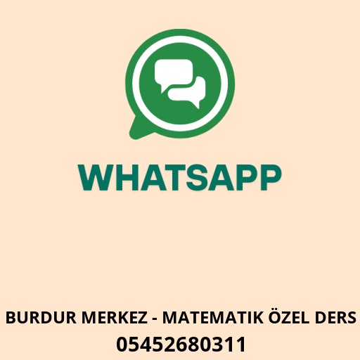 Burdur Matematik özel ders ofisi Logo