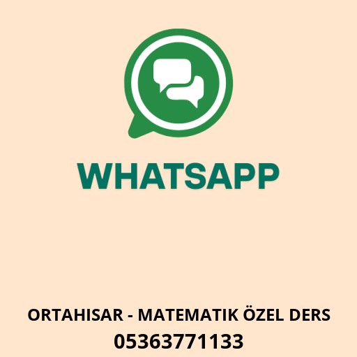 İlköğretim Yüzyüze/Uzaktan Eğitim Matematik Özel Ders Logo