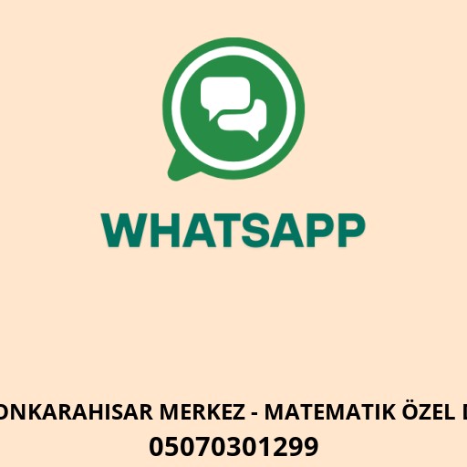 WhatsApp ile iletişim