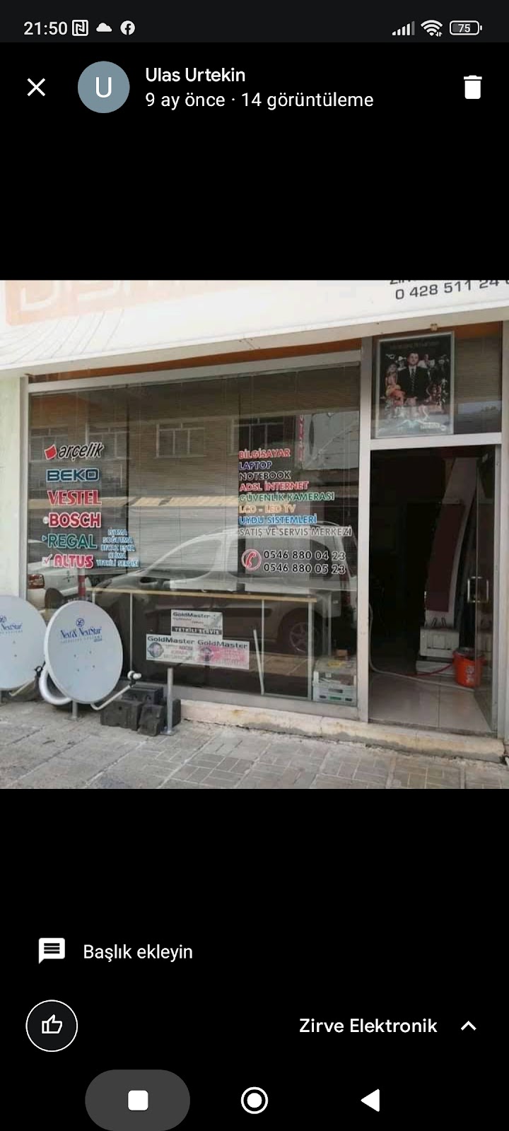 WhatsApp ile iletişim