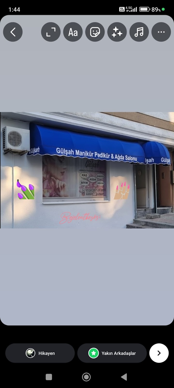 WhatsApp ile iletişim