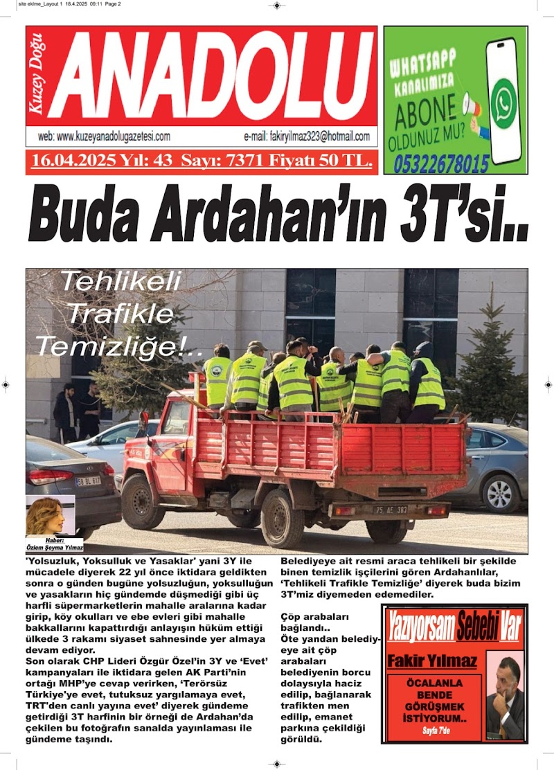 WhatsApp ile iletişim