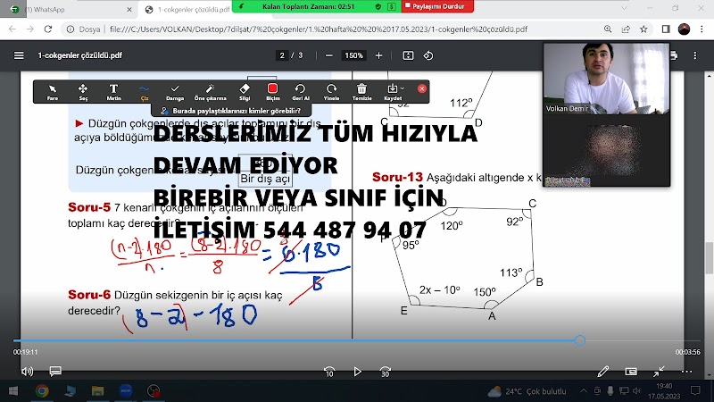 WhatsApp ile iletişim